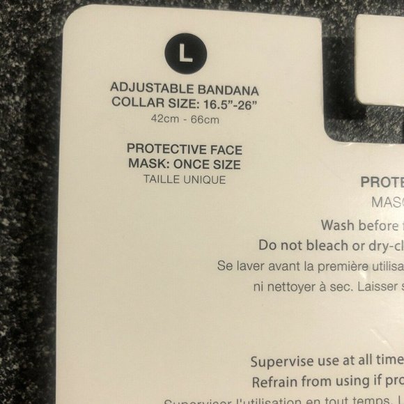 Brand New ED Ellen Degeneres Protective Face Mask & Dog Bandana 3 Sizes Combo - Picture 5 of 5